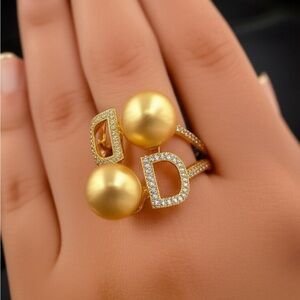 Genuine South Sea Pearl Elegant Ring
